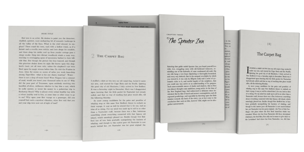 Book Design Templates - Interior and Cover Design for Microsoft Word ...